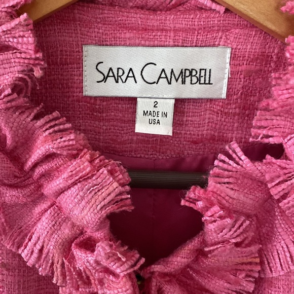 Sara Campbell Silk Matka Jacket 2 NWOT - Picture 4 of 16